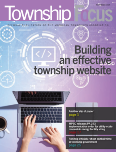 November 2024 issue of Township Focus magazine cover